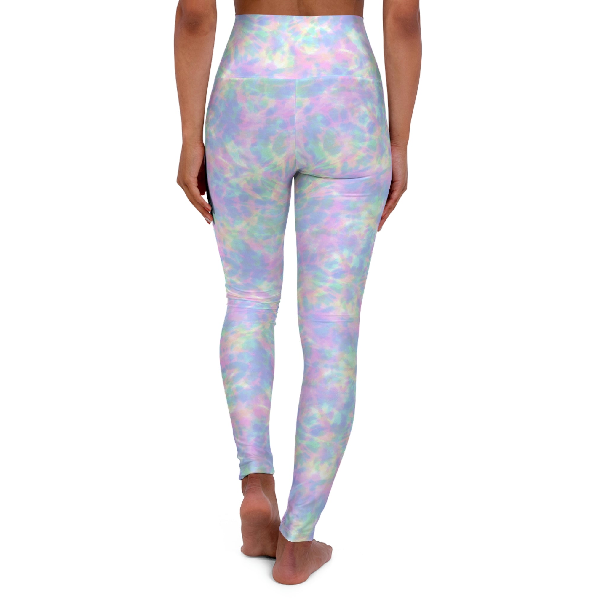 SHE REBEL - Glisten Tie Dye Yoga Leggings